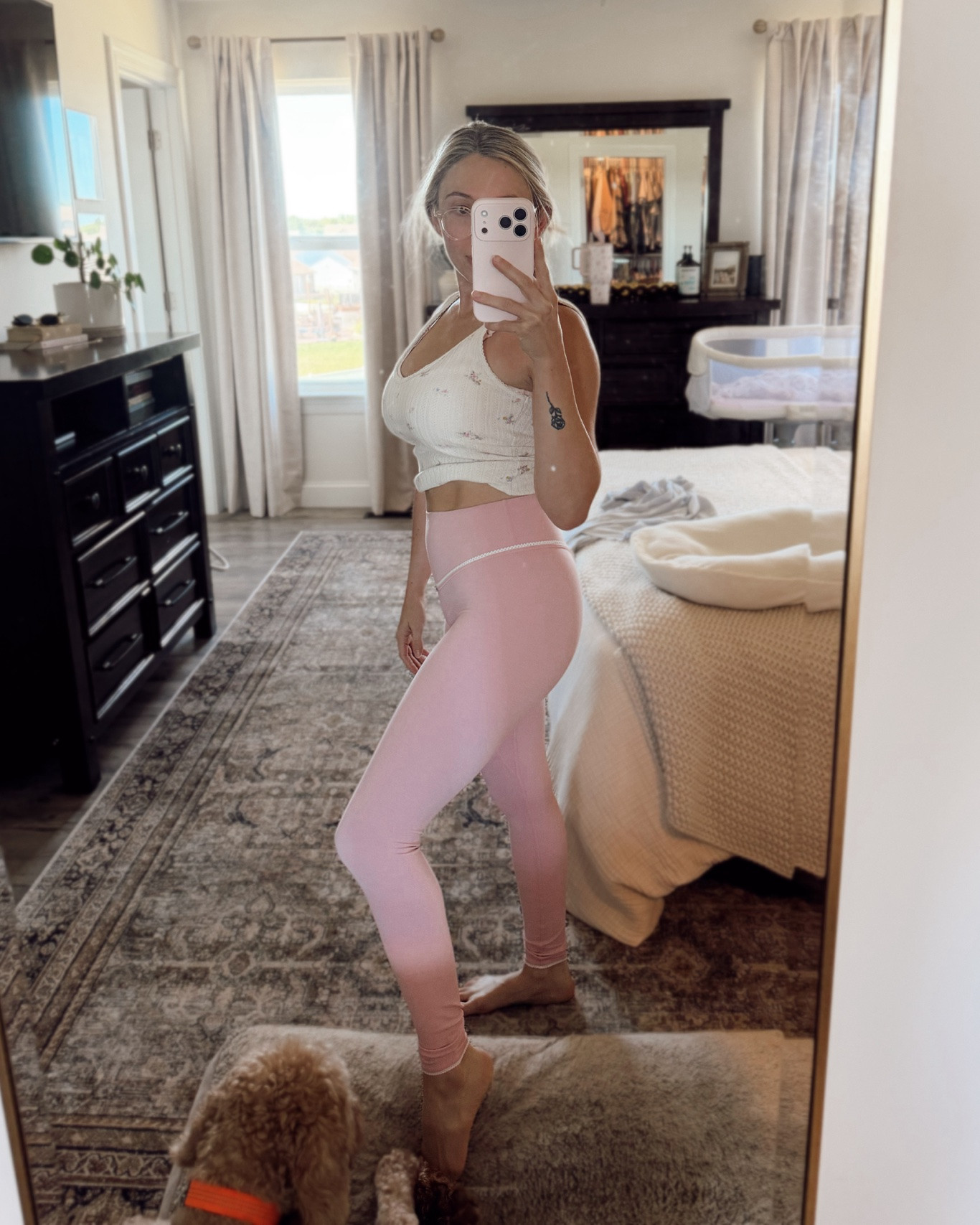 @Vitality leggings size XXS! 
1 month pp - ready to get back in the gym! Been focusing on my pelvic floor exercises + breathing 🫡

#LTKU #LTKselfcare #LTKmomlife