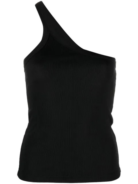 ANINE BING one-shoulder Tank Top - Farfetch | Farfetch Global