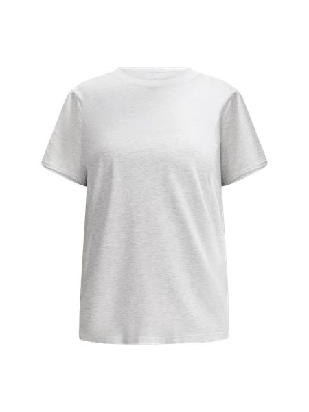 Love Curved-Hem Crewneck T-Shirt | Lululemon (US)