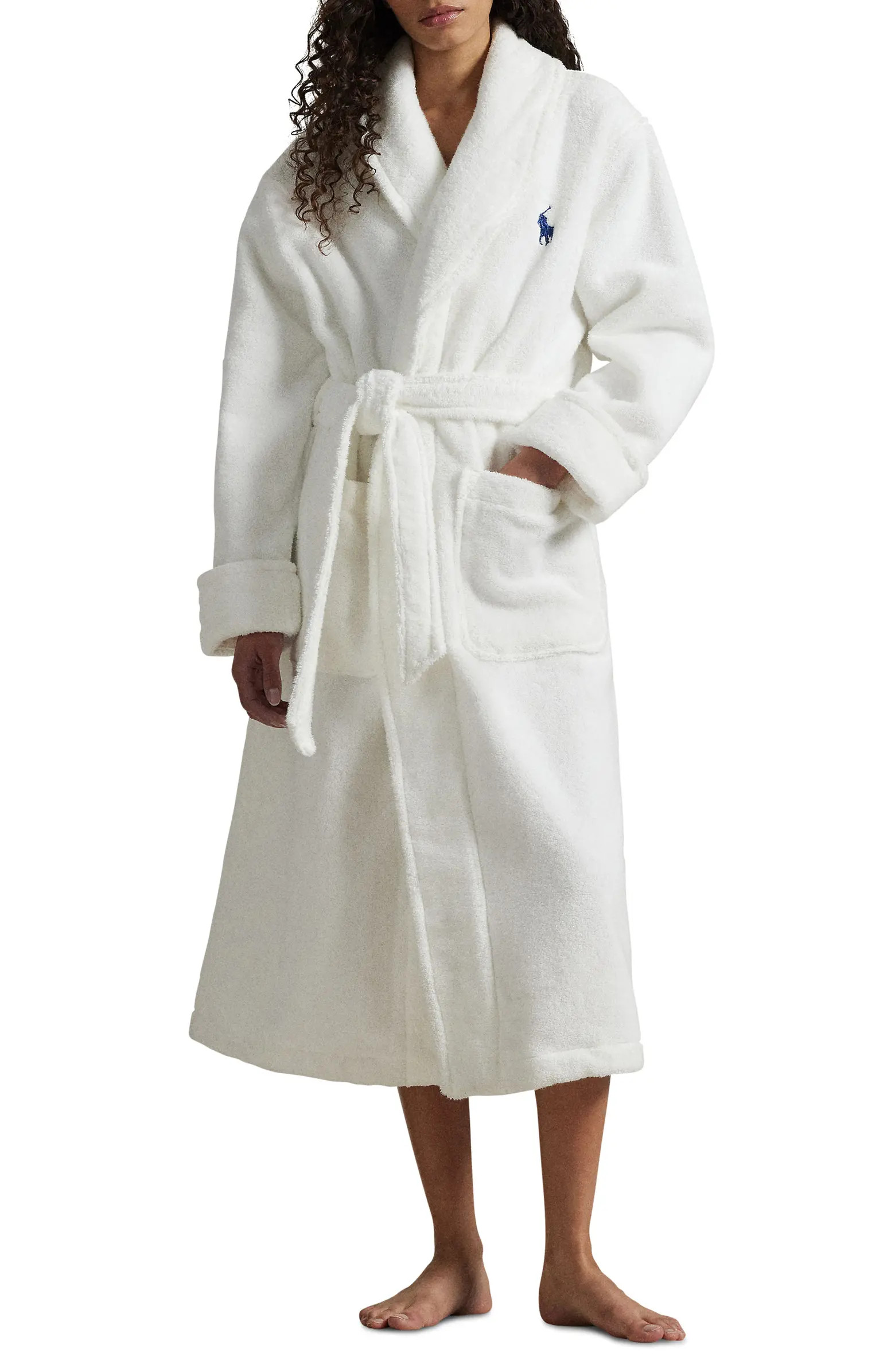 Polo Ralph Lauren Bear Print Organic Cotton Robe | Nordstromrack | Nordstrom Rack