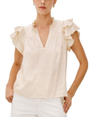 Rails Calista Double Flutter Sleeve Top  | Bloomingdale's Women | Bloomingdale's (US)