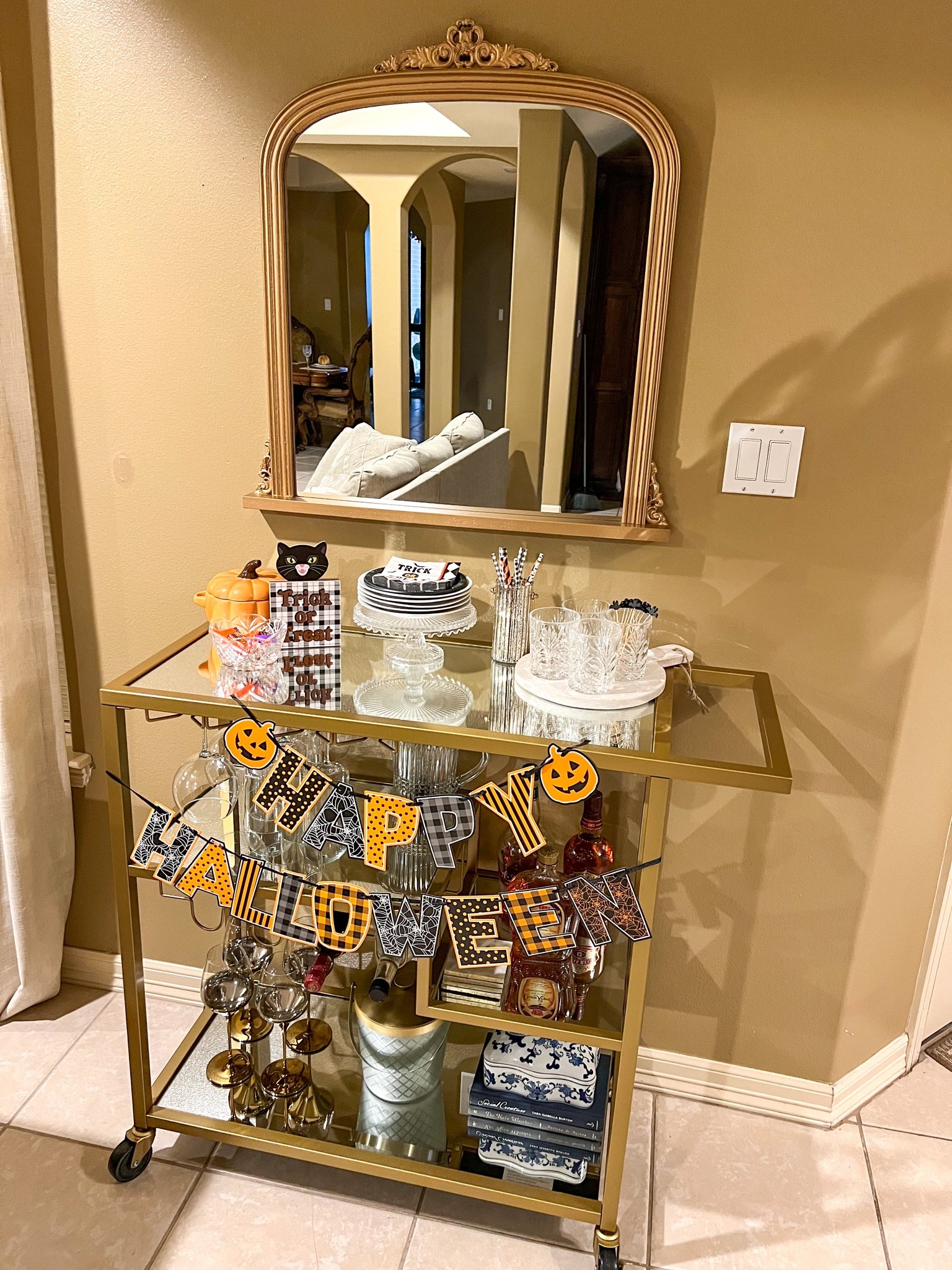 Wayday SALE!!
Ends tomorrow!!
Wayfair
Large Gold 3 tier bar cart 
Mirrored 
With wheels
Under $200


#LTKHalloween #LTKSeasonal #LTKhome