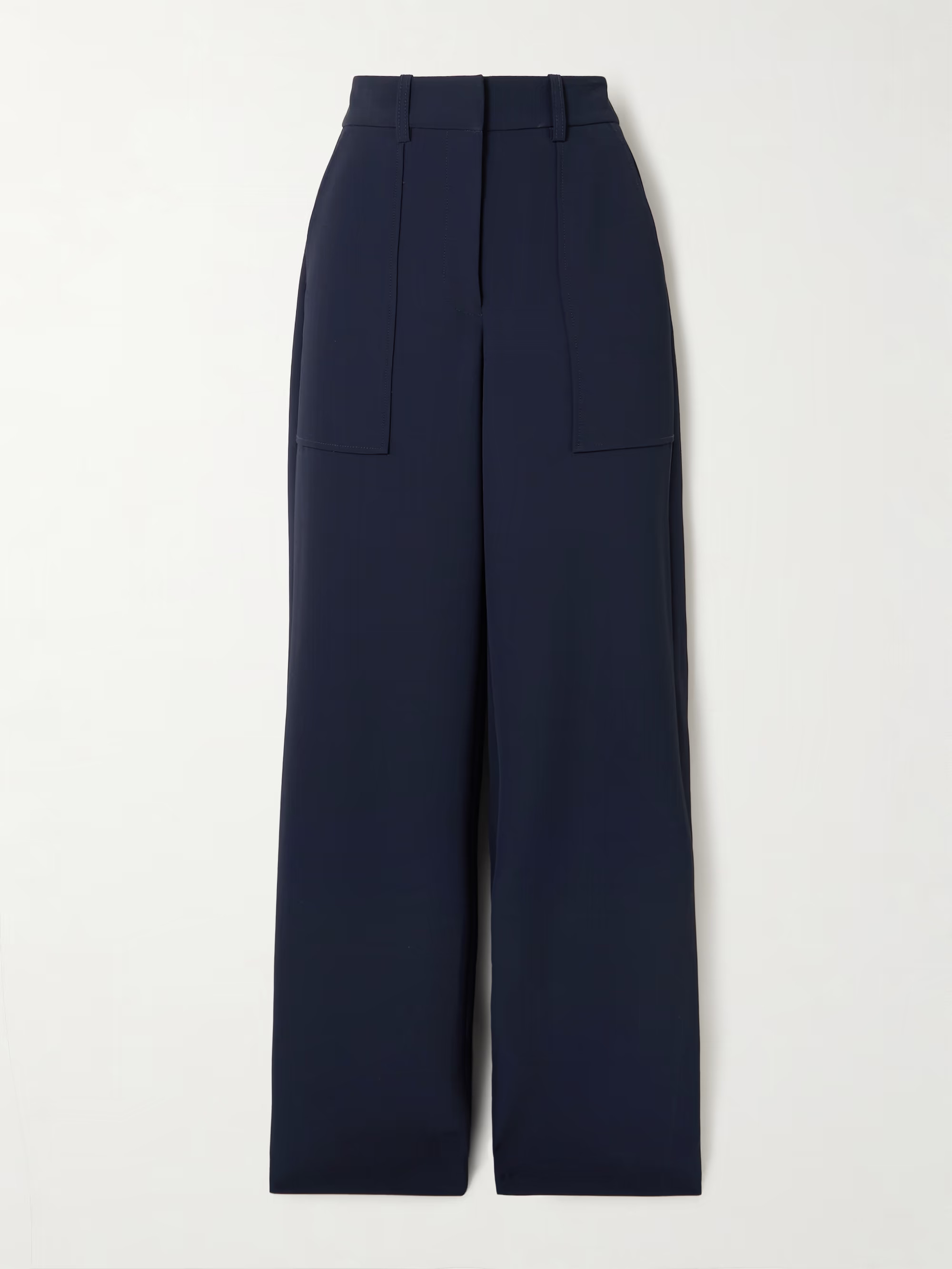 Cole crepe wide-leg pants | NET-A-PORTER (US)