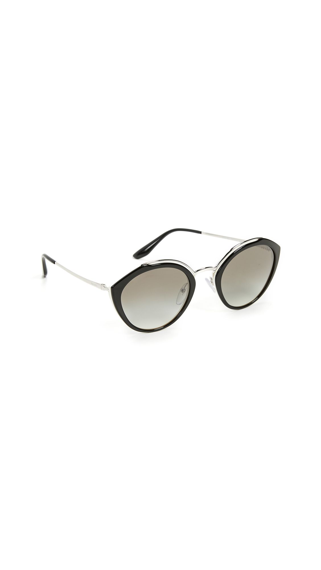 Prada Oval Sunglasses | Shopbop