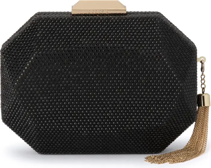 Hotfix Tassel Structured Clutch | Nordstrom
