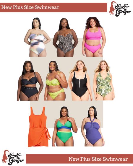 New plus size swimwear! These babies sell out fast, so snag ‘em while you can!

#LTKSpringSale #LTKplussize #LTKswim