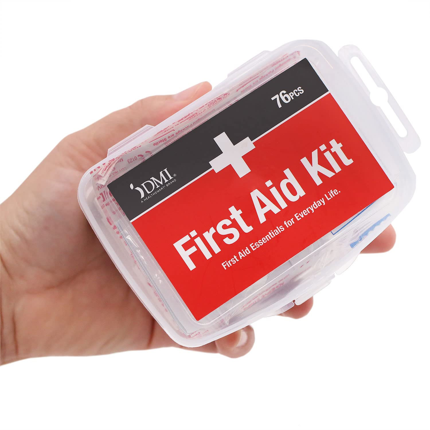 DMI 76-Piece First-Aid Kit, All-Purpose Use for Minor Cuts and Scrapes, Durable Water-Resistant C... | Amazon (US)