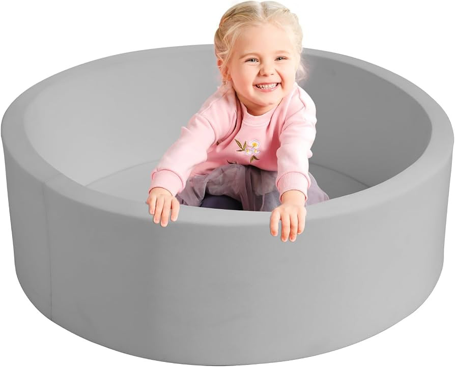 TRENDBOX Foam Ball Pit, 36" x 12" Indoor Outdoor Soft Round Ball Pool Playpen Ideal Gift Toy for ... | Amazon (US)