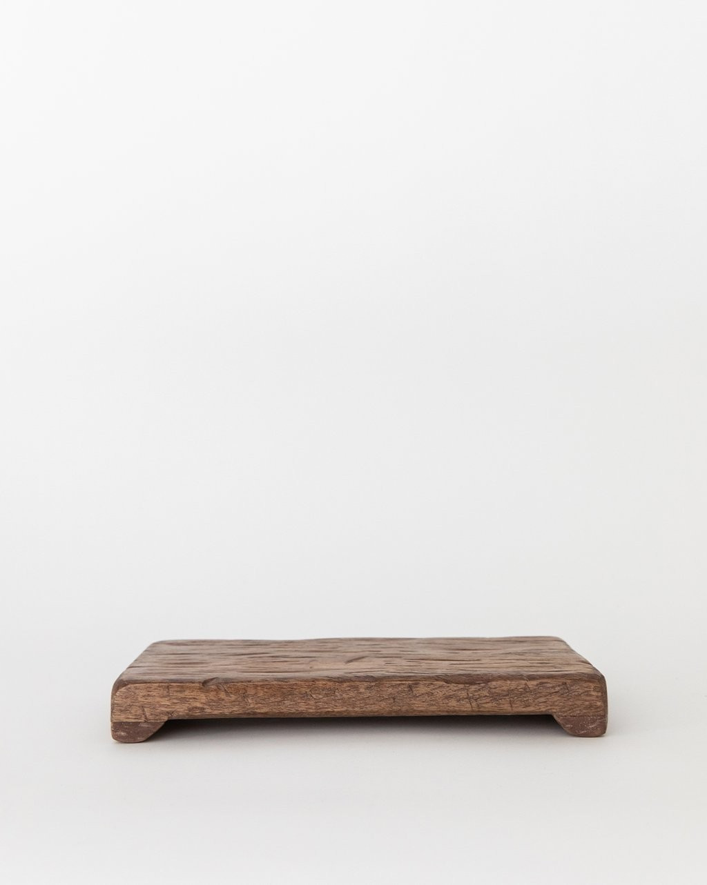 Mango Wood Rectangular Pedestal | McGee & Co.