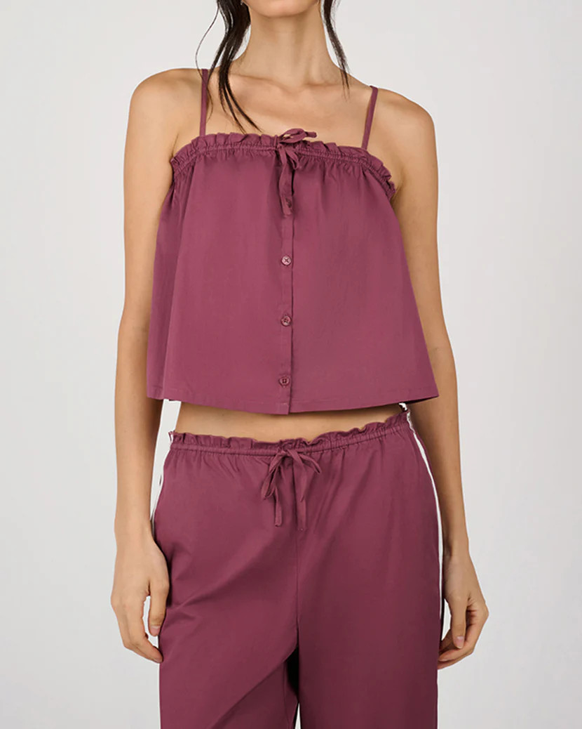 Button Up Boxy Tank Top | We Wore What