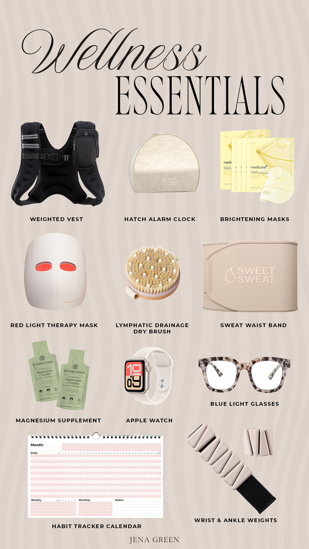 Wellness Essentials | Wellness Favorites | Wellness Must Haves 

 #LTKfitnessgoals #LTKselfcare #LTKActive