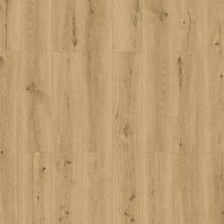 Nobelford Oak 12mm T x 7.56 in. W Waterproof Laminate Wood Flooring (15.95 sq. ft./Case) | The Home Depot