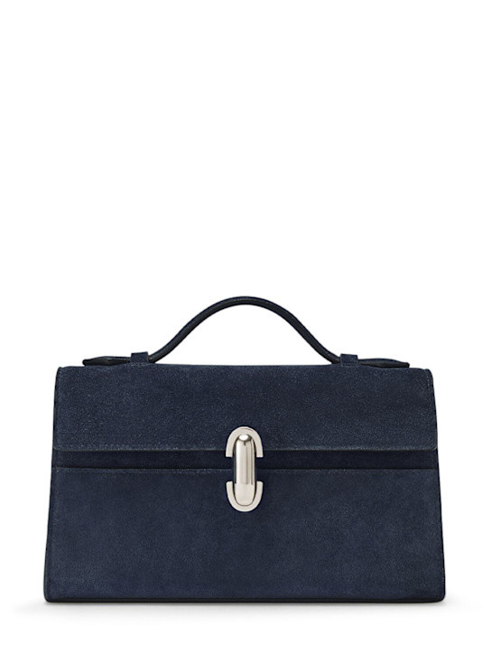 The Symmetry suede top handle bag | Luisaviaroma