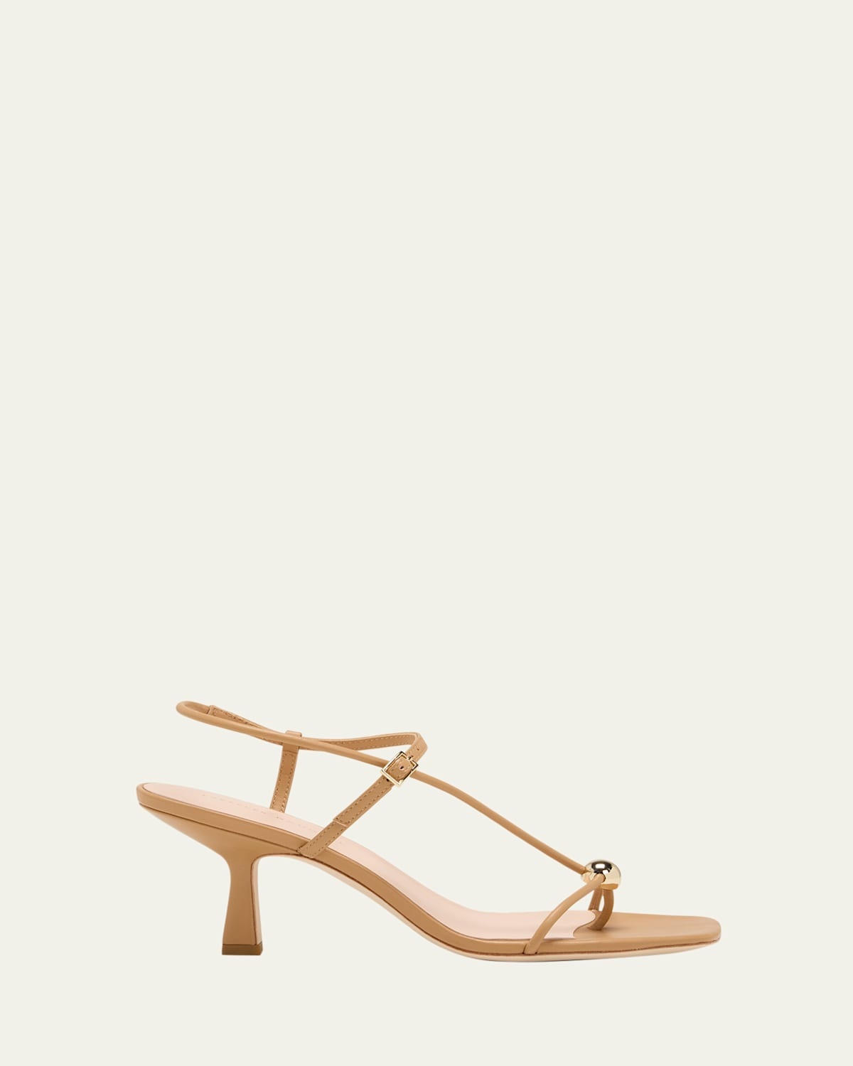 Triana Strappy Leather Dome Sandals | Bergdorf Goodman