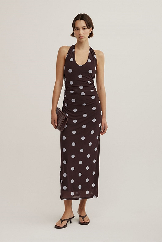 Twist Detail Mesh Dress | Witchery (AU)