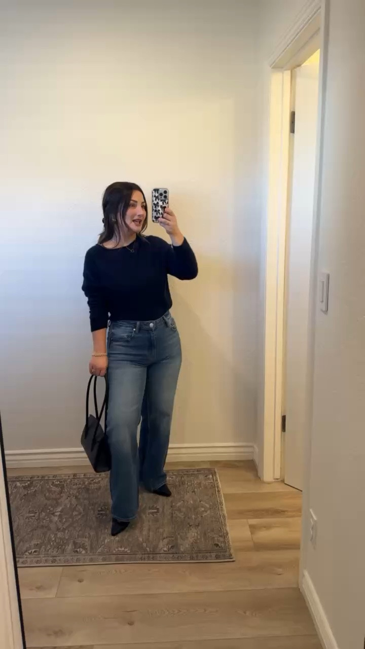 Winter staples that all work together: luxe washable silk, the softest Mongolian cashmere, classic relaxed denim, and the perfect Italian leather shoulder bag!

Sizing: Jeans 27, Skirt S, Sweater XS. (All TTS)

#LTKFindsUnder100 #LTKootd #LTKPetite