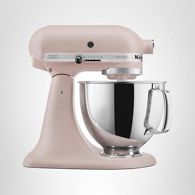 KitchenAid Artisan Series 5 Quart Tilt Head Stand Mixer with Pouring Shield KSM150PS, Feather Pin... | Amazon (US)