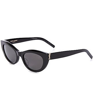 Saint Laurent Women's SLM115 55mm Cat Eye Sunglasses - Black | Dillard's