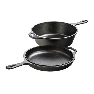 Lodge 3.2 Quart Cast Iron Combo Cooker | Wayfair North America