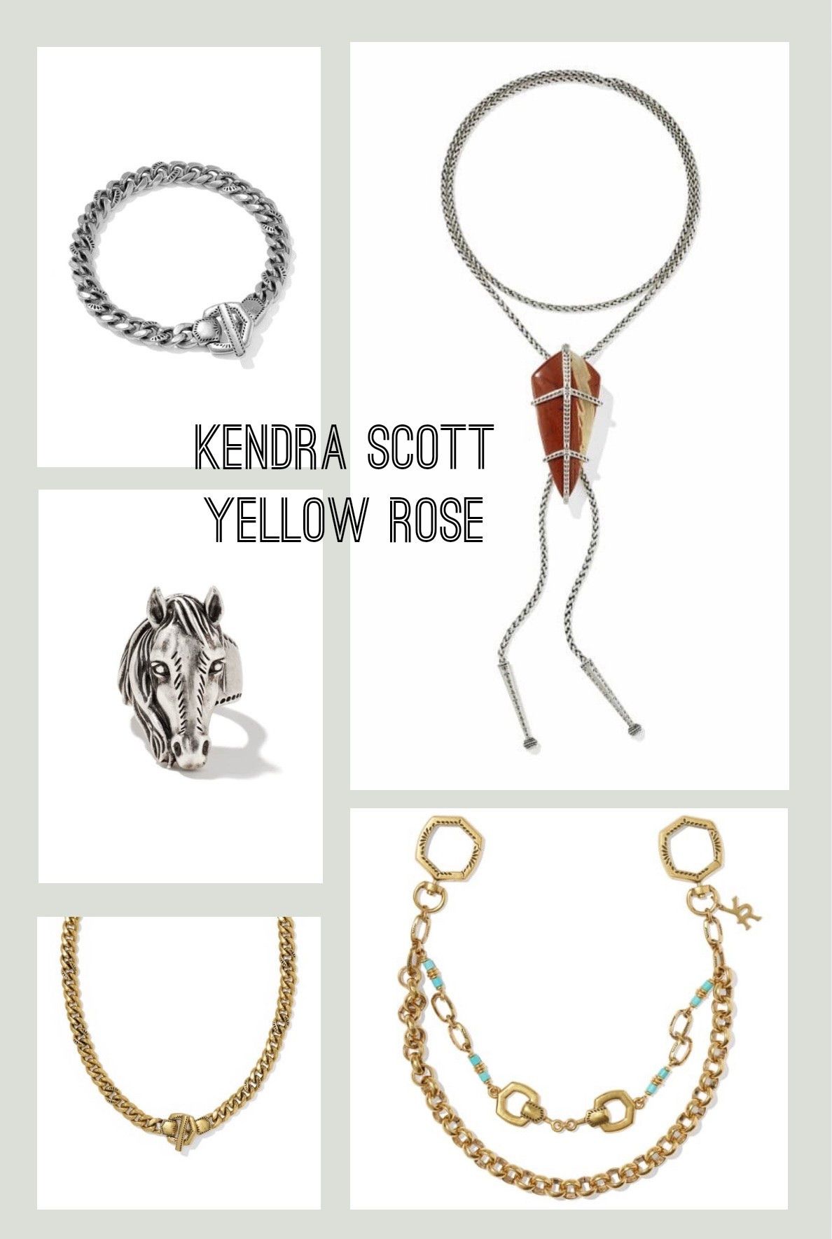 Yellow Rose by Kendra Scott. Western inspired jewelry.