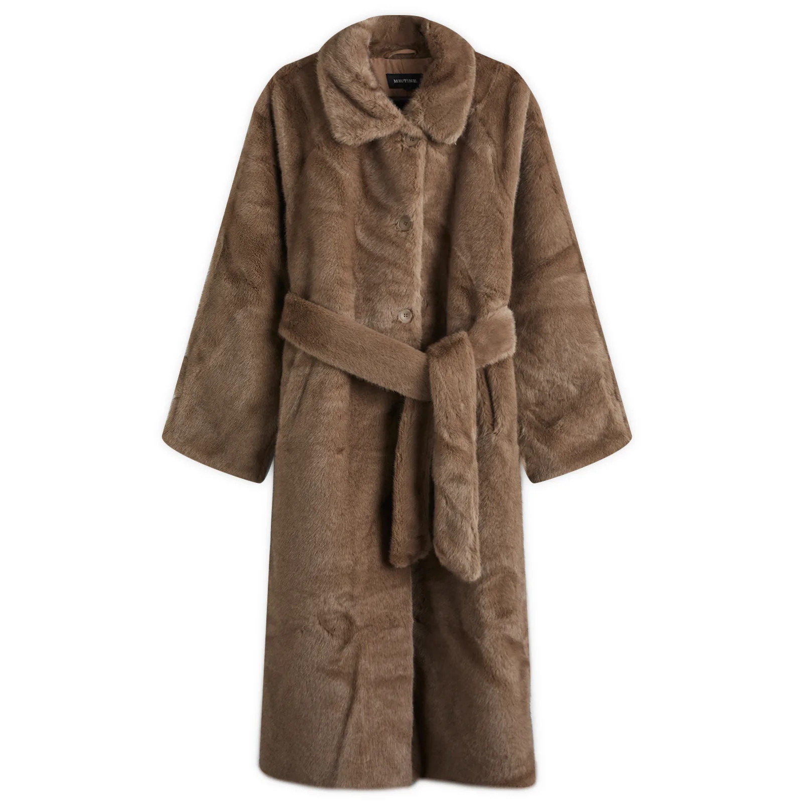 Meotine Kelly Long Faux Fur Coat | END. Clothing