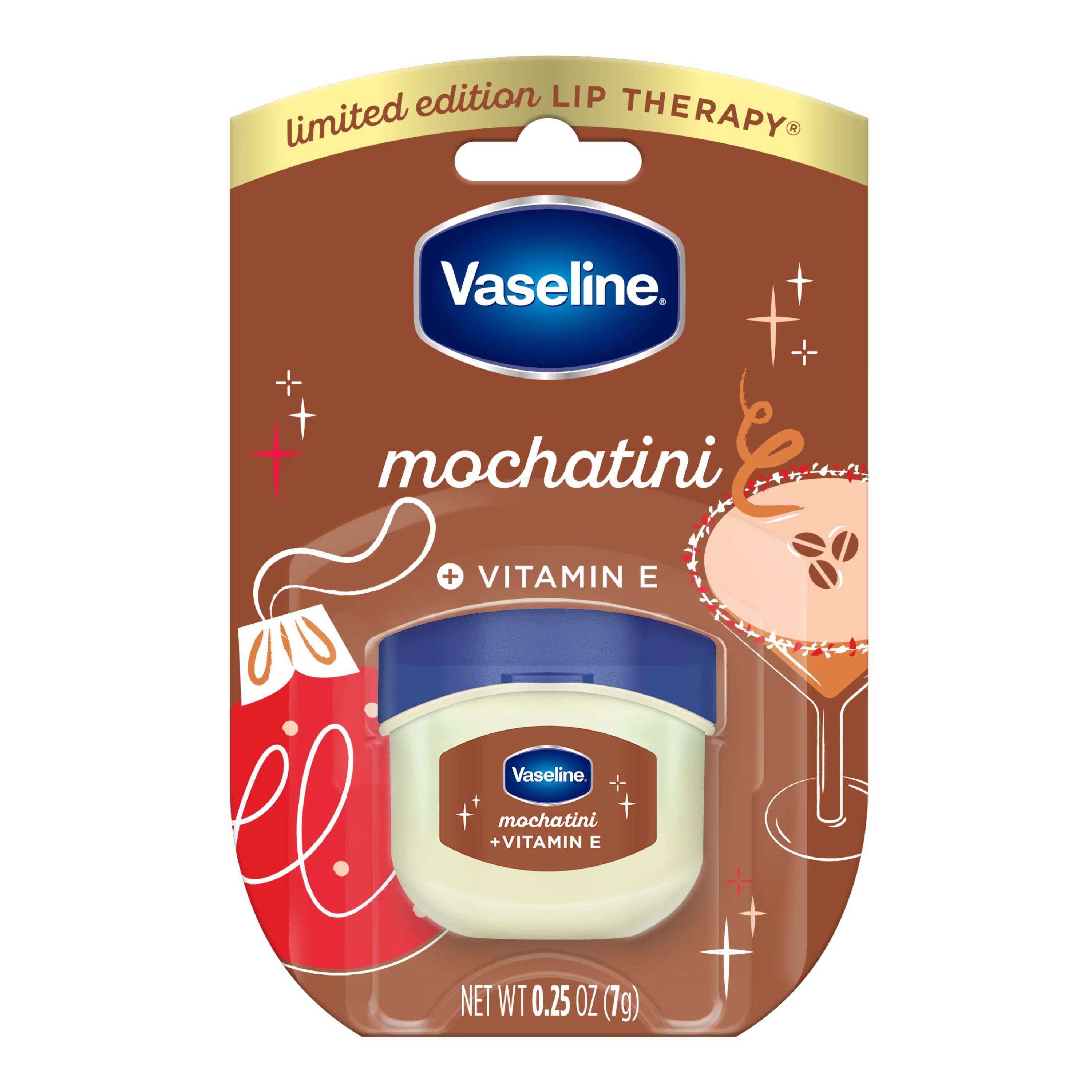 Vaseline Lip Therapy Mocha-Tini Balm 0.25 oz | Walmart (US)