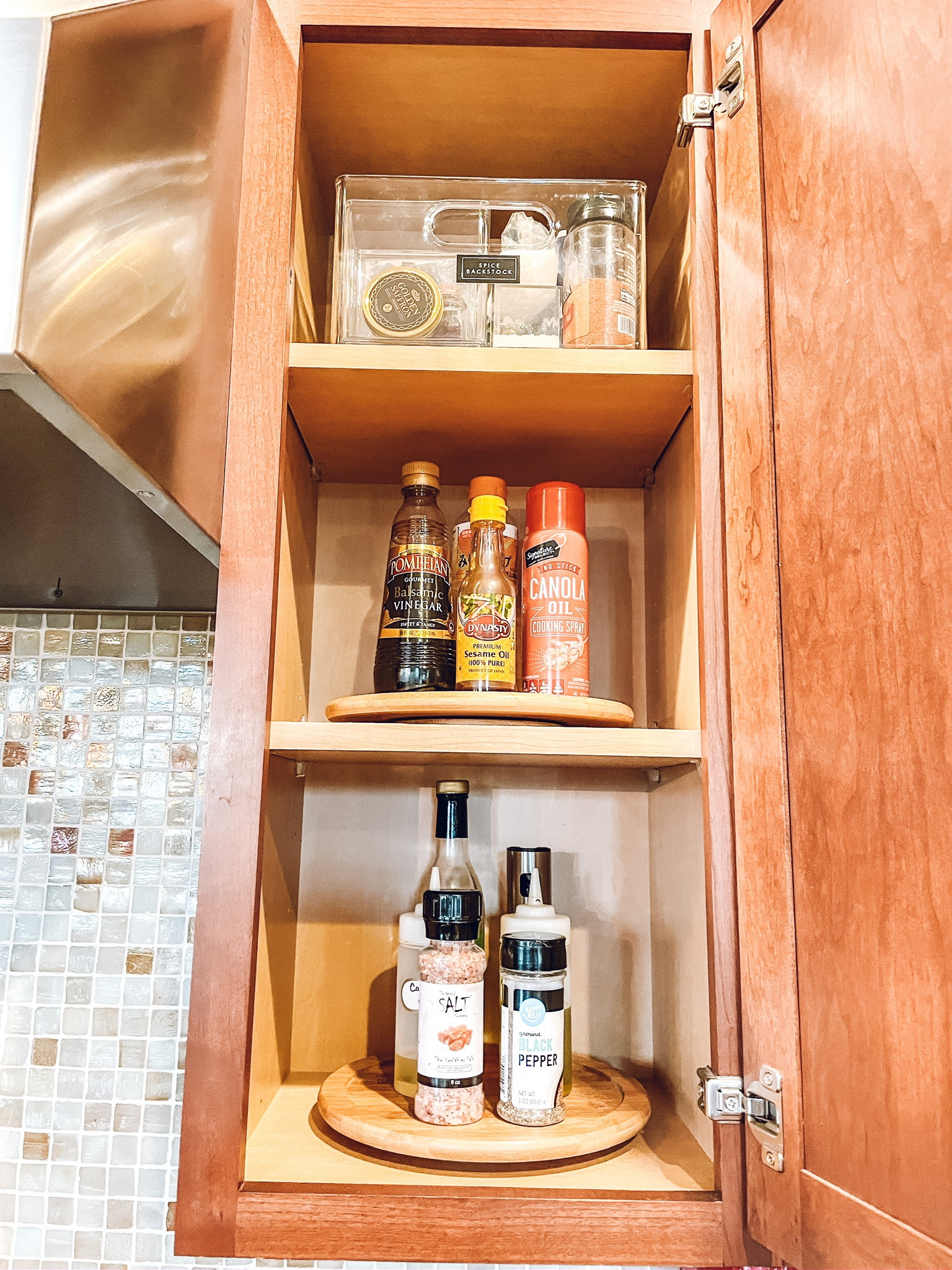 Kitchen organization✨The Container Store Bamboo Lazy Susan. IDESIGN Linus Large Pantry Cube.

#LTKfamily #LTKhome