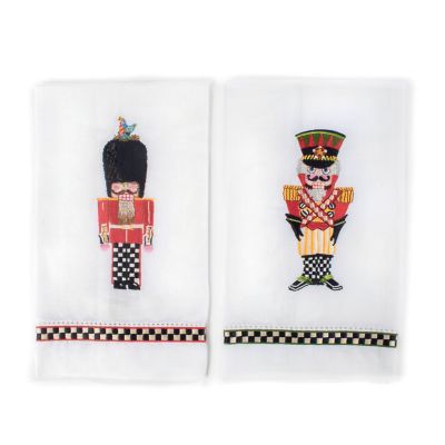 MacKenzie-Childs Palace Guards Guest Towels - Set of 2 | MacKenzie-Childs