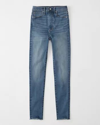 Ultra High Rise Super Skinny Jeans | Abercrombie & Fitch US & UK