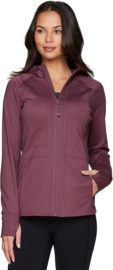 RBX Active Women's Athletic Breathable Lightweight Zip Up Running Jacket with Pockets | Amazon (US)