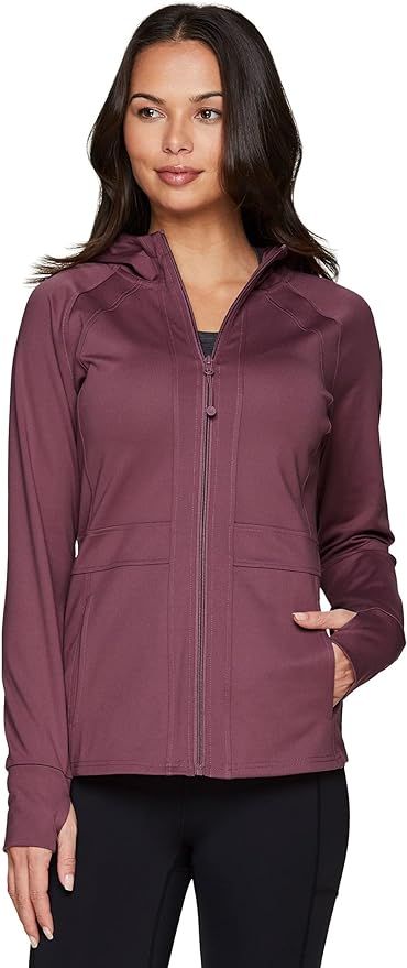 RBX Active Women's Athletic Breathable Lightweight Zip Up Running Jacket with Pockets | Amazon (US)