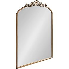 Kate and Laurel Arendahl Traditional Arch Mirror, 24 x 36, Antique Gold, Baroque Inspired Wall De... | Amazon (CA)