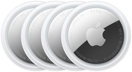 Apple AirTag (2nd Generation) - 4 Pack: Tracker for Keychain, Wallet, and More; Locator with Soun... | Amazon (US)