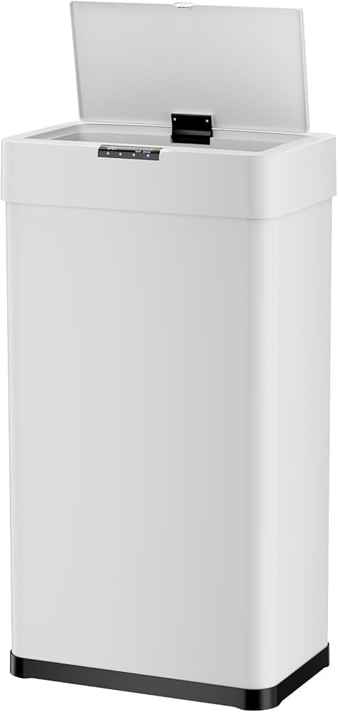 AthLike Sensor Trash Can, Touchless Motion Sensor Trash Bin, Smart Automatic Garbage Can with Sof... | Amazon (US)