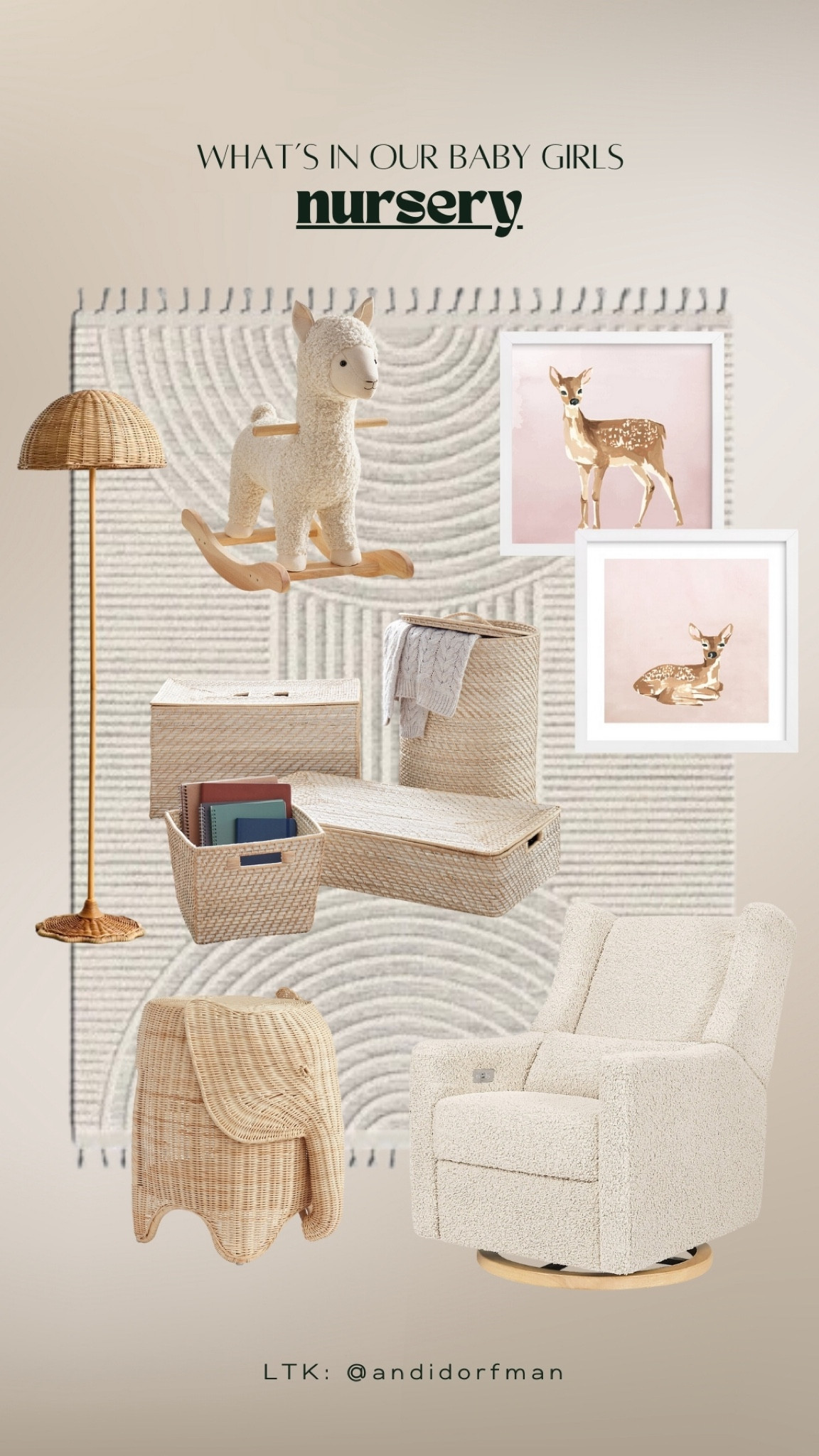 Baby girls nursery is finally coming together! Linking below what we have so far! 💗 

#LTKBaby #LTKFamily #LTKBump