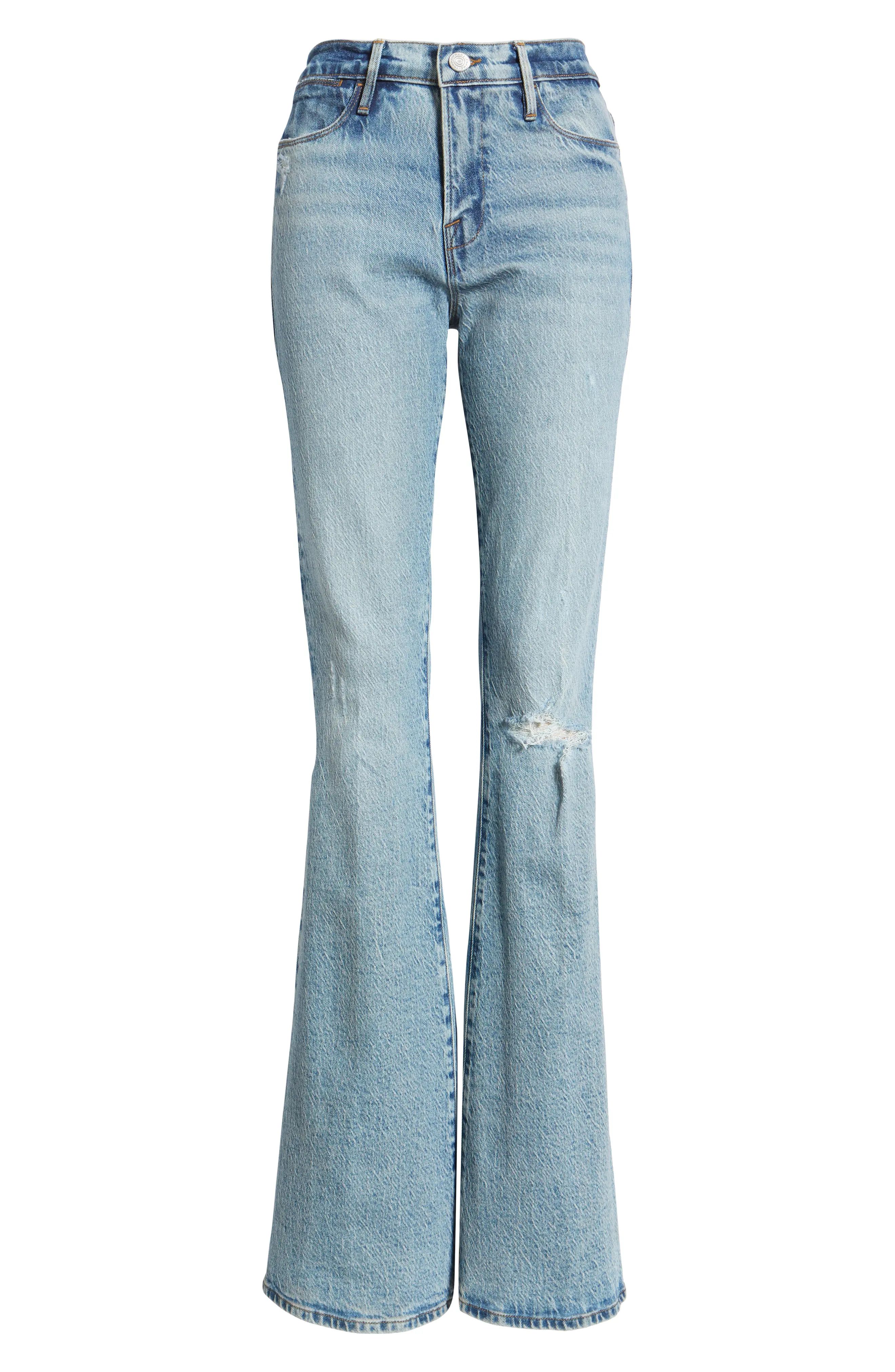 Le High Waist Flare Jeans FRAME | Nordstrom | Nordstrom