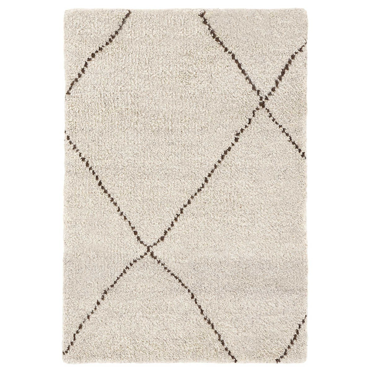 Numa Charcoal Hand Knotted Rug | Annie Selke