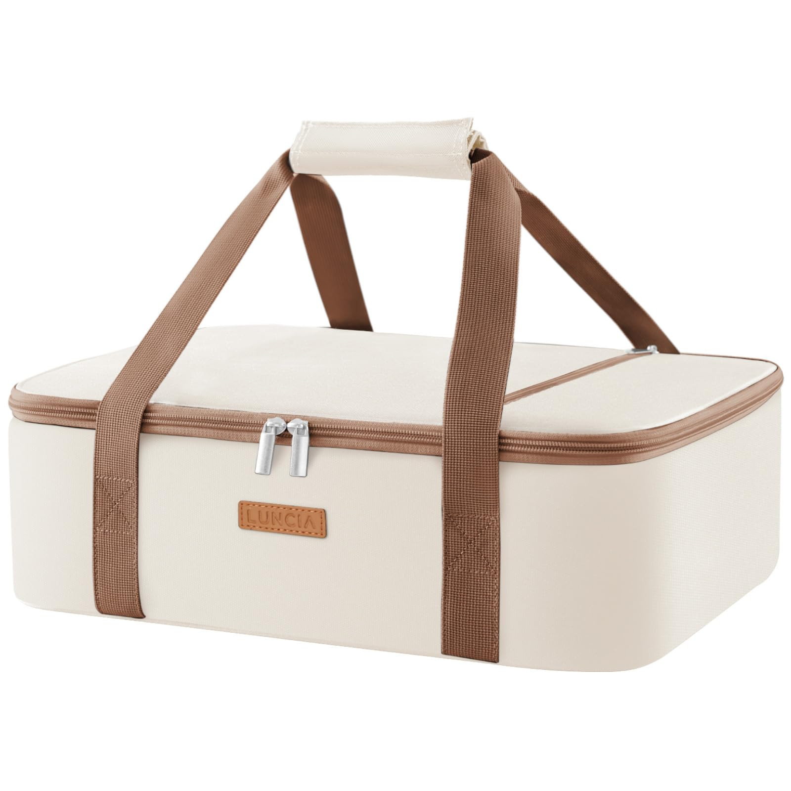 Insulated Casserole Carrier for Hot or Cold Food, Lasagna Lugger Tote for Potluck Parties/Picnic/... | Amazon (US)