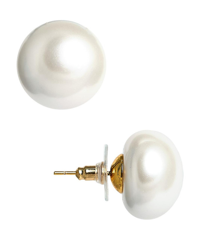18mm Barrett Pearl Studs - Meeghan Mullin x Lisi Lerch Collection | Lisi Lerch Inc