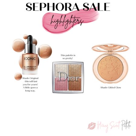 Sephora sale highlighters! 

Beauty 
Makeup 
Highlighters 
Gift guide 
Holiday sale 
Sephora sale 

#LTKHolidaySale #LTKbeauty #LTKGiftGuide