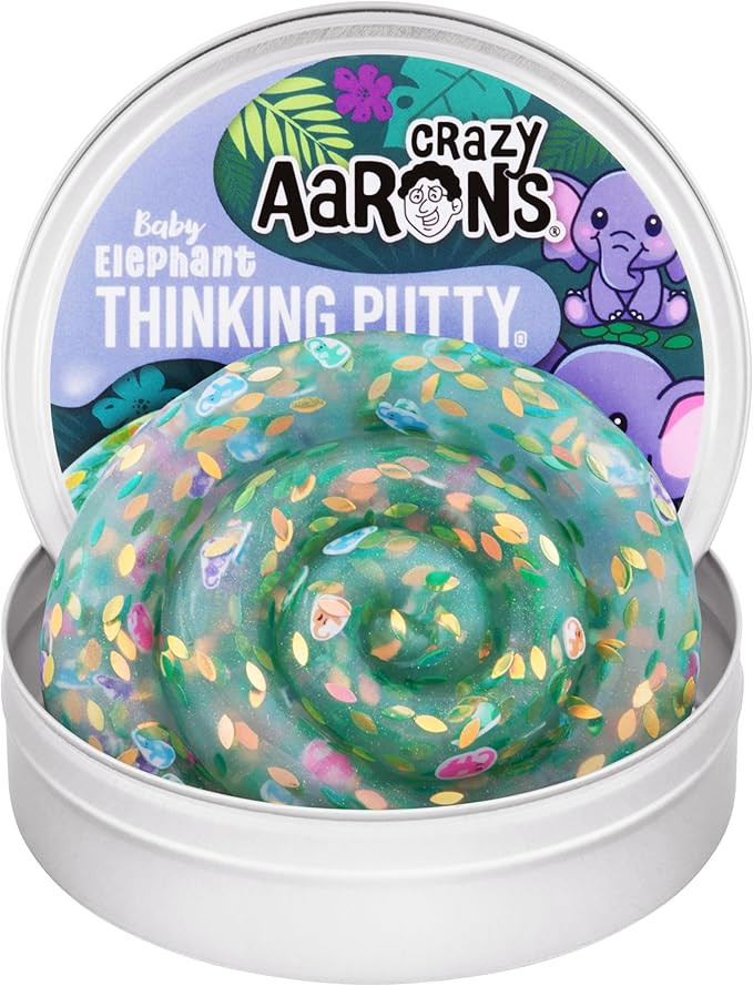 Crazy Aaron's Thinking Putty® - Baby Elephant - See-Through Sensory Putty for Kids and Grown ups... | Amazon (US)