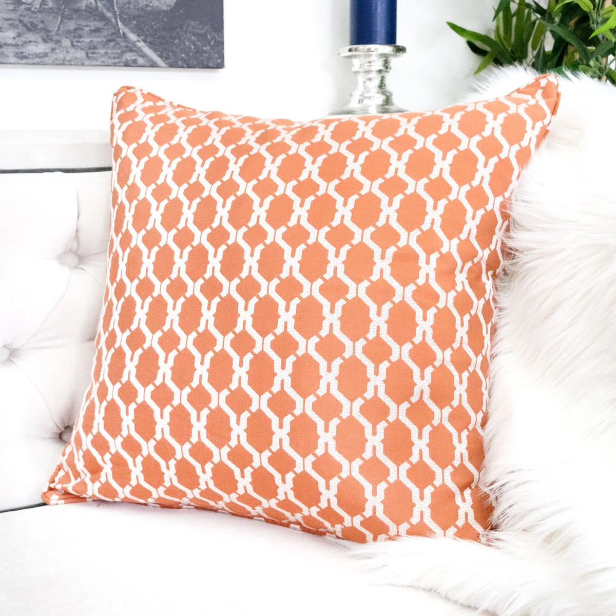 Amelise Geometric Throw Pillow | Wayfair North America