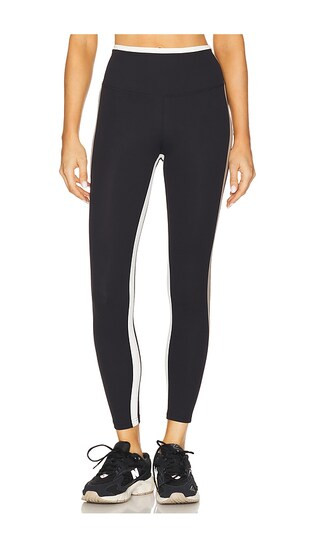 Samm High Waist Rigor 7/8 Legging in Black & Latte | Revolve Clothing (Global)