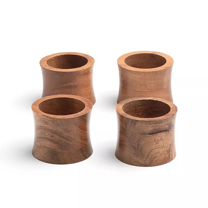 Hudson Napkin Rings (Set of 4) | Bed Bath & Beyond