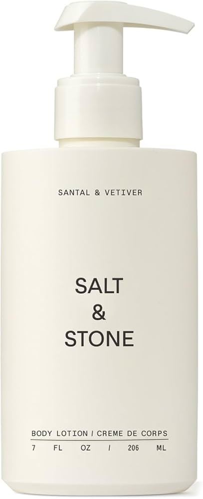 SALT & STONE Body Lotion - Santal & Vetiver | Scented Daily Body Lotion for Women & Men | Hydrate... | Amazon (US)