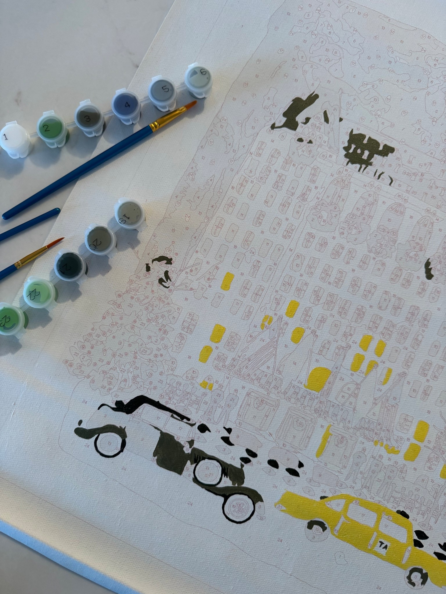 Christmas paint by number! The plaza hotel in NYC 🎄

#LTKselfcare #LTKGiftGuide #LTKHoliday