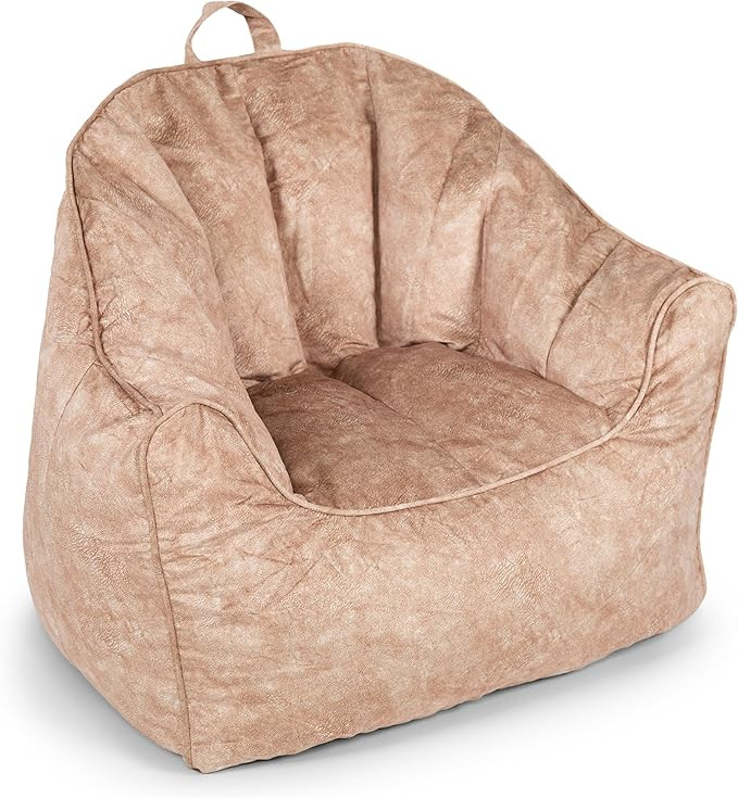 Big Joe Hug Bean Bag Chair, Caribou Hyde, Faux Polyester Blend, 3 feet | Amazon (US)