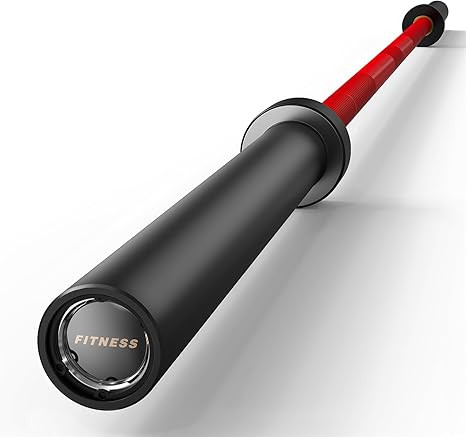 7FT Olympic Barbell 45 lb Barbell 2 INCH 1000lbs/1500lbs Capacity Olympic Bar with Moderate Knurl... | Amazon (US)