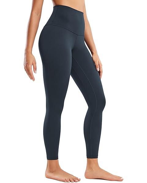 CRZ YOGA Womens Butterluxe No Front Seam Yoga Leggings 25" - High Waisted Lounge Pants Pilates Wo... | Amazon (US)