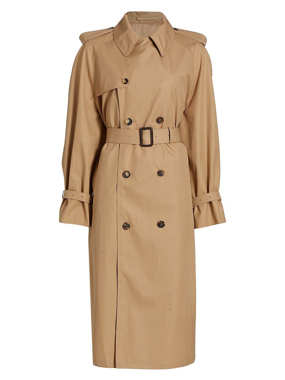 Belted Double-Breasted Trench Coat | Saks Fifth Avenue